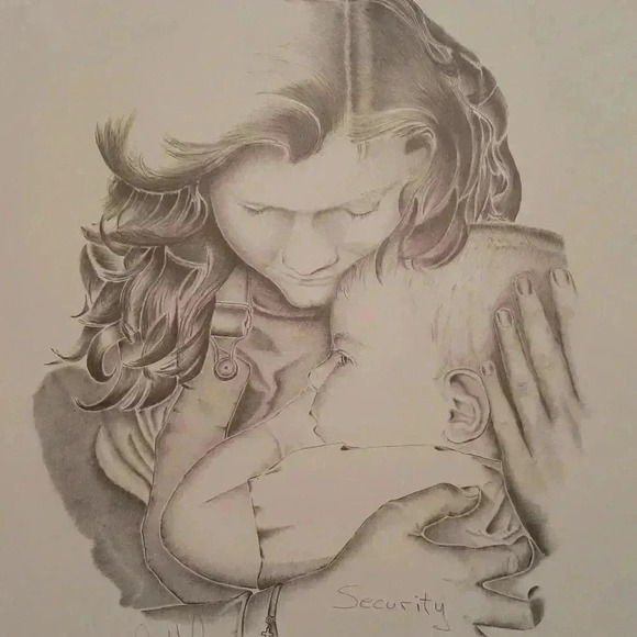 Dave McCamon Original Pencil Sketch( Security ) - Picture 8 of 8